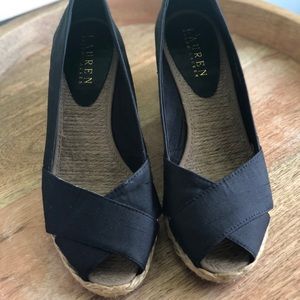 Ralph Lauren Rope Mini Wedges